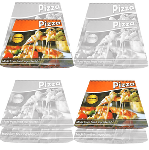 10" Claycoated Pizza Box DELI ORANGE (WHOLESALE)
