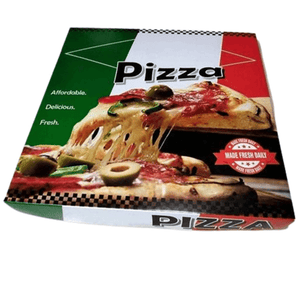 10" Claycoated Pizza Box ITALIAN STYLE (WHOLESALE)